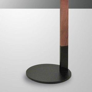 Produktbild für Stehlampe Fabas-Luce Sveva, schwarz/braun, 180 cm