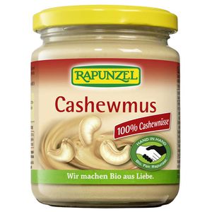 Rapunzel Nussmus Fair, Cashewmus, BIO, 100% Cashewkerne, 250g
