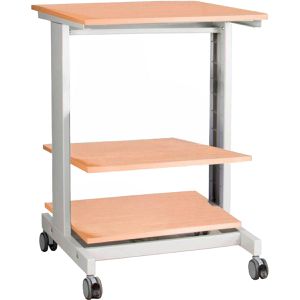 Produktbild für Computertisch Twinco 6860-0, Twin Click, mit Rollen