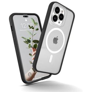 Produktbild für Handyhülle Woodcessories ECO724 Clear Case, schwarz/klar