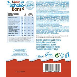 Produktbild für Schokobonbons Kinder Schoko-Bons