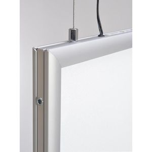 Produktbild für Klapprahmen Update-Displays LED Economy, 25 mm Profil, DIN A3