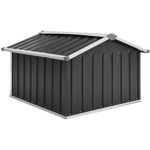 Produktbild für Mähroboter-Garage vidaXL 150909, aus Metall