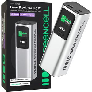Produktbild für Powerbank Green-Cell PowerPlay Ultra, 25200mAh