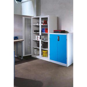 Produktbild für Werkzeugschrank CP-Möbel 8931-055, aus Metall, grau / blau