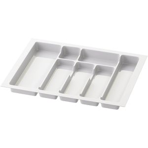 Produktbild für Besteckkasten Sossai Divio, weiß, aus Kunststoff