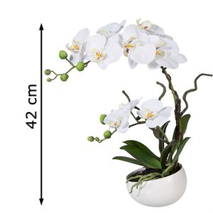 Produktbild für Kunstblume Creativ-green Orchidee, Phalaenopsis