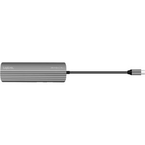 Produktbild für USB-Hub LogiLink Ultra-Slim UA0415, Metallgehäuse