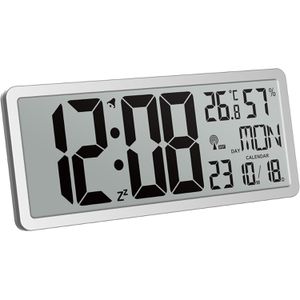 Produktbild für Wanduhr Technoline WS 8135, Kunststoff, digital, Funkuhr