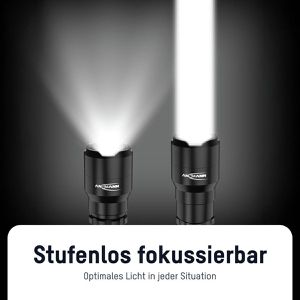 Produktbild für Taschenlampe Ansmann Survival TS1000RF, LED, aufladbar