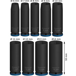 Produktbild für Steckschlüssel Bosch PRO Impact Socket, 9-teilig