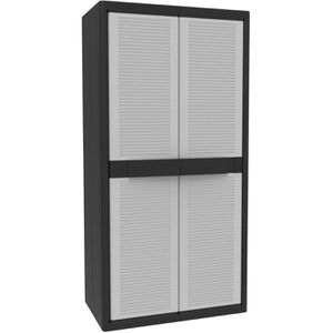 Produktbild für Mehrzweckschrank Terry Jumbo QBlack, grau