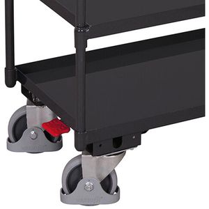 Produktbild für Tischwagen VARIOfit sw-500.610/AG, aus Metall