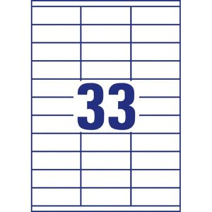 Produktbild für Universaletiketten Zweckform 3421, weiß