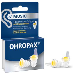 Ohrstöpsel OHROPAX Music, SNR 19 dB