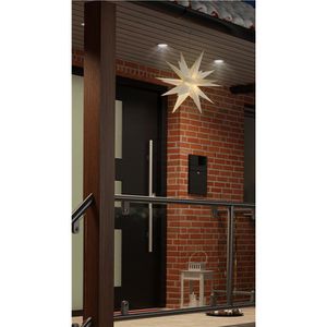 Produktbild für Weihnachtsstern Goobay 64788, weiß, innen + außen