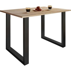 Produktbild für Esstisch VCM Xona U, 916787, sonoma eiche
