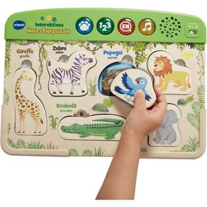 Produktbild für Lernspielzeug vtech 613644, Holz-Tierpuzzle