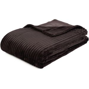 Kuscheldecke Gözze Cord Optik, 40067-72, braun