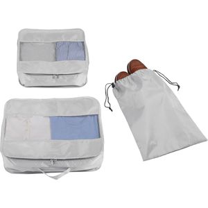 Produktbild für Koffer-Organizer Böttcher-AG Travel Attendant, grau Set 3-tlg.