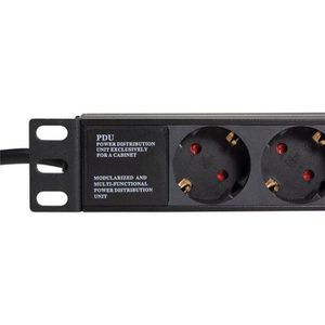 Produktbild für Steckdosenleiste LogiLink PDU9C03 PDU mit 2m Kabel