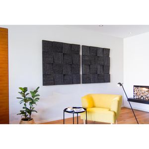 Produktbild für Akustikplatte Silenti Slope, für Wand