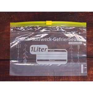 Produktbild für Gefrierbeutel CleanPac 2878052, 1 Liter