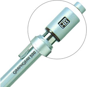 Produktbild für Druckbleistift Pentel GraphGear 500, silber, Kunststoff