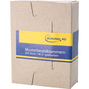 Produktbild für Musterbeutelklammern Böttcher-AG Ø 7mm