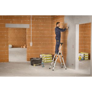 Produktbild für Teleskopleiter Hailo Master TL100, 8450-100, Länge 1,9m