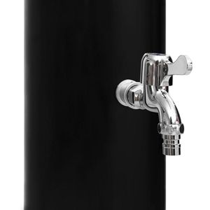 Produktbild für Gartendusche vidaXL 92392, Solardusche, bis 60 °C, schwarz