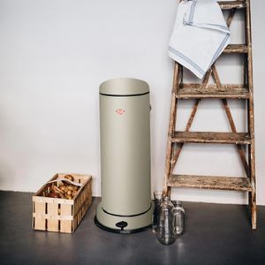 Produktbild für Mülleimer Wesco Big Baseboy, neusilber