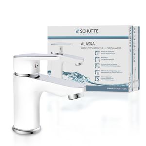 Waschtischarmatur Schütte Alaska, weiß