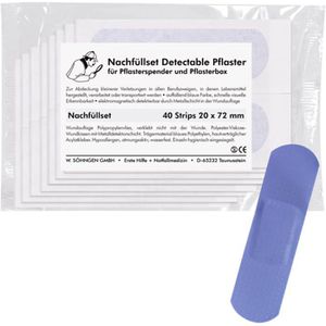 Pflaster Söhngen Detectable, 40 Strips