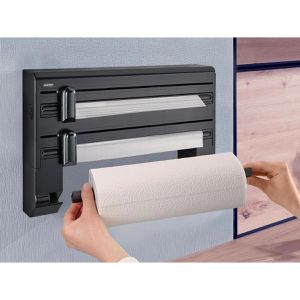 Produktbild für Küchenrollenhalter Leifheit Parat Black 87070