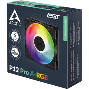 Produktbild für Gehäuselüfter Arctic P12 Pro A-RGB, ACFAN00309A
