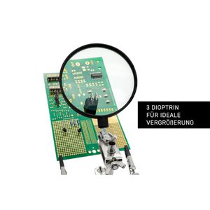 Produktbild für Löthilfe GALLUNOPTIMAL GOHHL1, mit Lupe