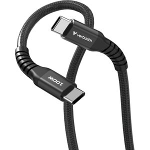 Produktbild für Ladekabel Verbatim Magnetkabel, schwarz, 1,2m