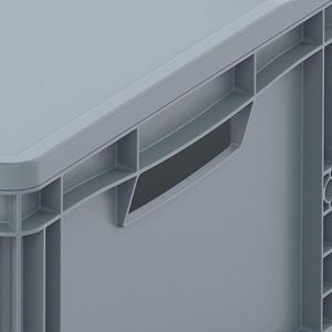 Produktbild für Eurobox AUER ED 64/22, grau, 45 Liter