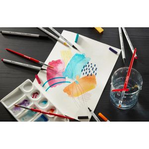 Produktbild für Malset Stabilo ARTY Creative Tips BLACK