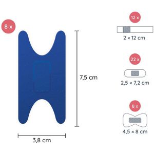 Produktbild für Pflaster Flexeo Mix Pflasterset, 50 Strips