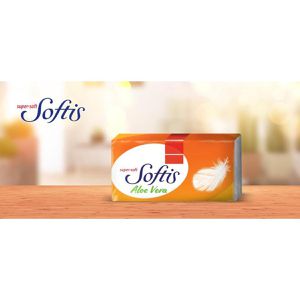 Produktbild für Taschentücher Regina Softis, Aloe Vera, Päckchen