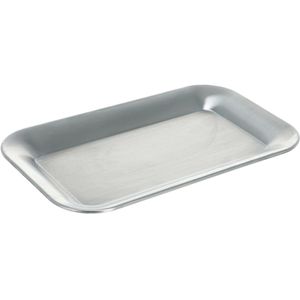 APS Tablett 30118 Kaffeehaus, 21,5 x 13cm, Edelstahl, silber matt, eckig