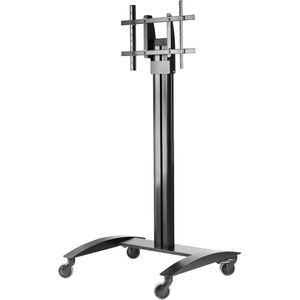 Produktbild für TV-Ständer Peerless-AV SR560M, mit Rollen, schwarz, Metall
