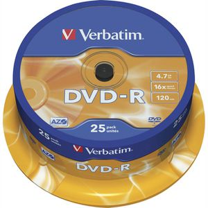 DVD Verbatim 43522, 4,7GB, 16-fach