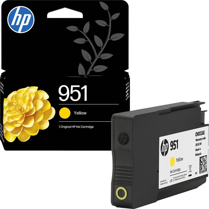 HP 980A Gelb Original Tintenpatrone – Hohe Zuverlässigkeit & Seitenreichweite | Für Officejet MFP X585 Serie
