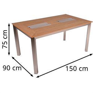 Produktbild für Gartentisch Garden-Pleasure FLORENCE, Kunststoff
