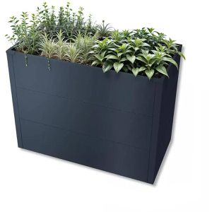 Produktbild für Hochbeet Metzler 39602, aus Stahl