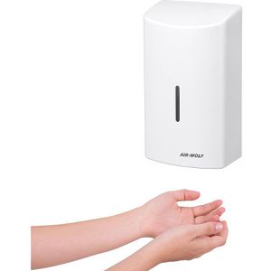 Produktbild für Händetrockner Air-Wolf Serie C, 10-085, Warmluft, weiß