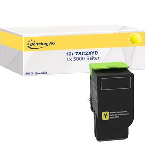 Toner Böttcher-AG für Lexmark 78C2XY0 Prebate